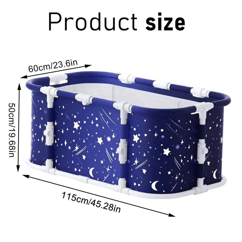 Large Foldable Freestanding Bathtub For Adults And Family Spa Soaking