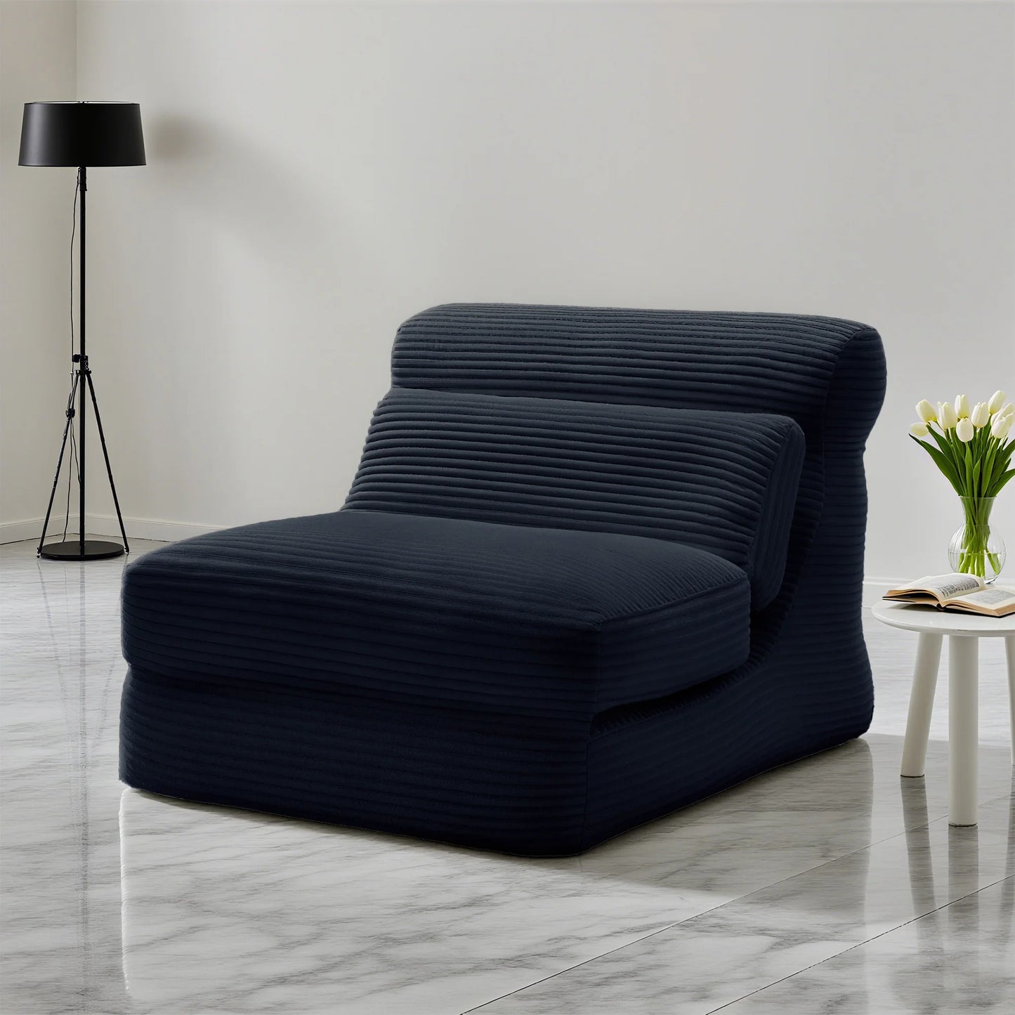 JHK Ergonomic Folding Sofa Bed With Back Lumbar Support
