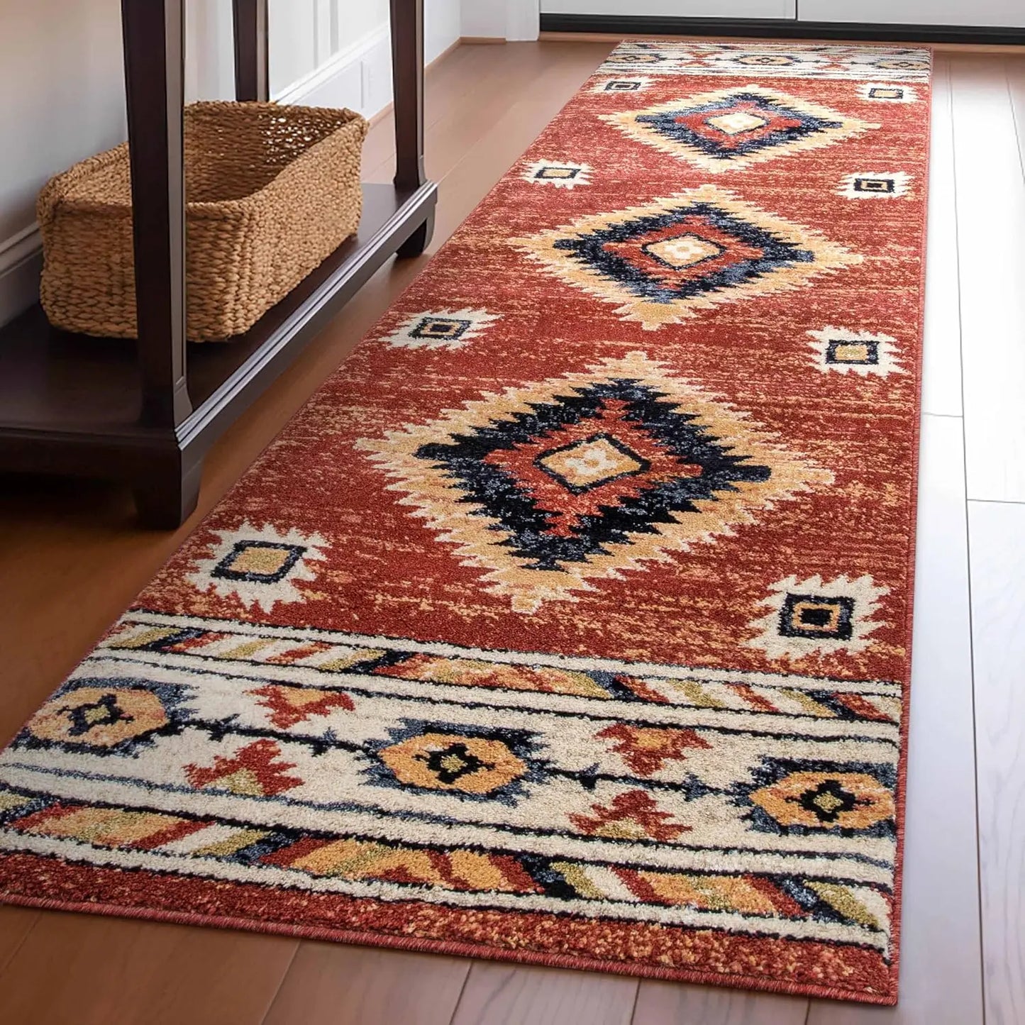 Well Woven Tulsa Lea Traditional Southwestern Runner Rug