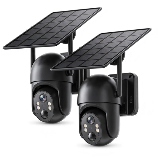Solar Powered 4G LTE Security Camera With 2K Night Vision