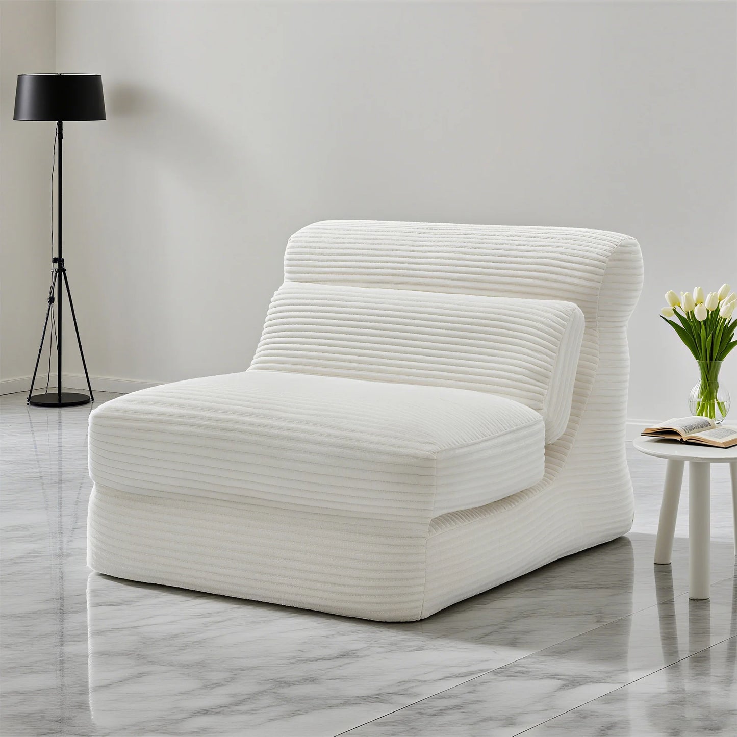 JHK Ergonomic Folding Sofa Bed With Back Lumbar Support