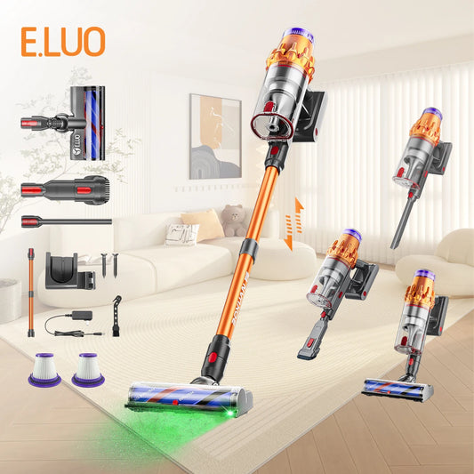 E.LUO Wireless Vacuum Cleaner Handheld Brushless Motor