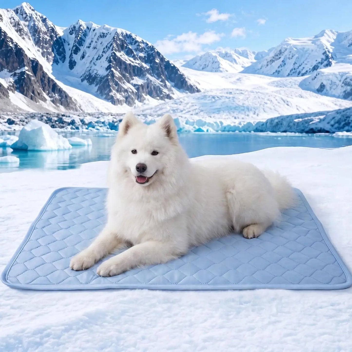 Dog Cooling Mat No Gel Pad for Small Dogs and Cats