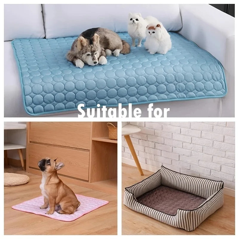 Dog Cooling Mat Self Cooling Pad For Large Active Dogs