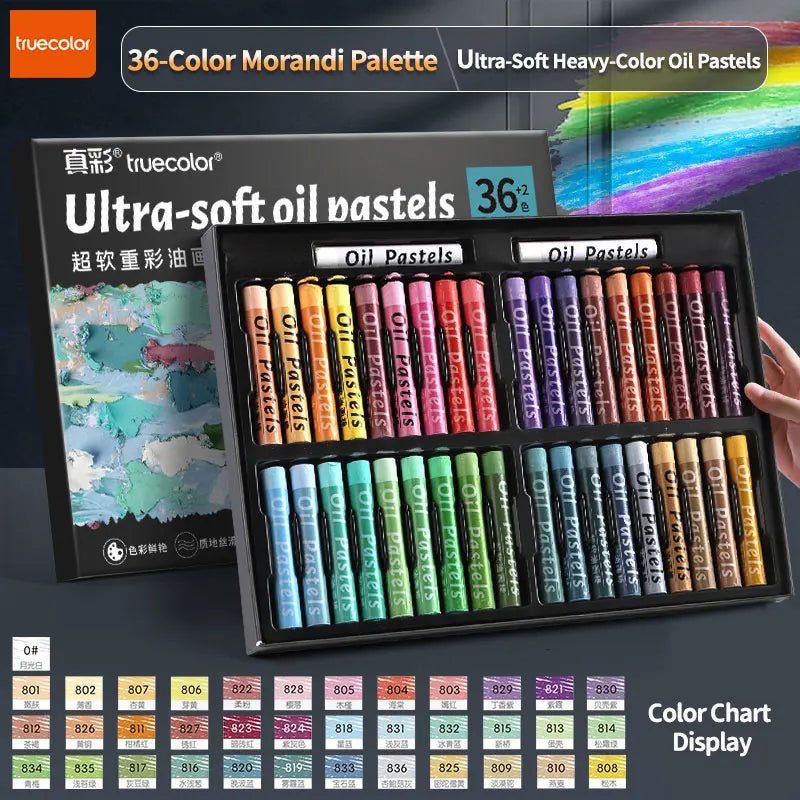Morandi Oil Pastels Professional Drawing Set for Artists