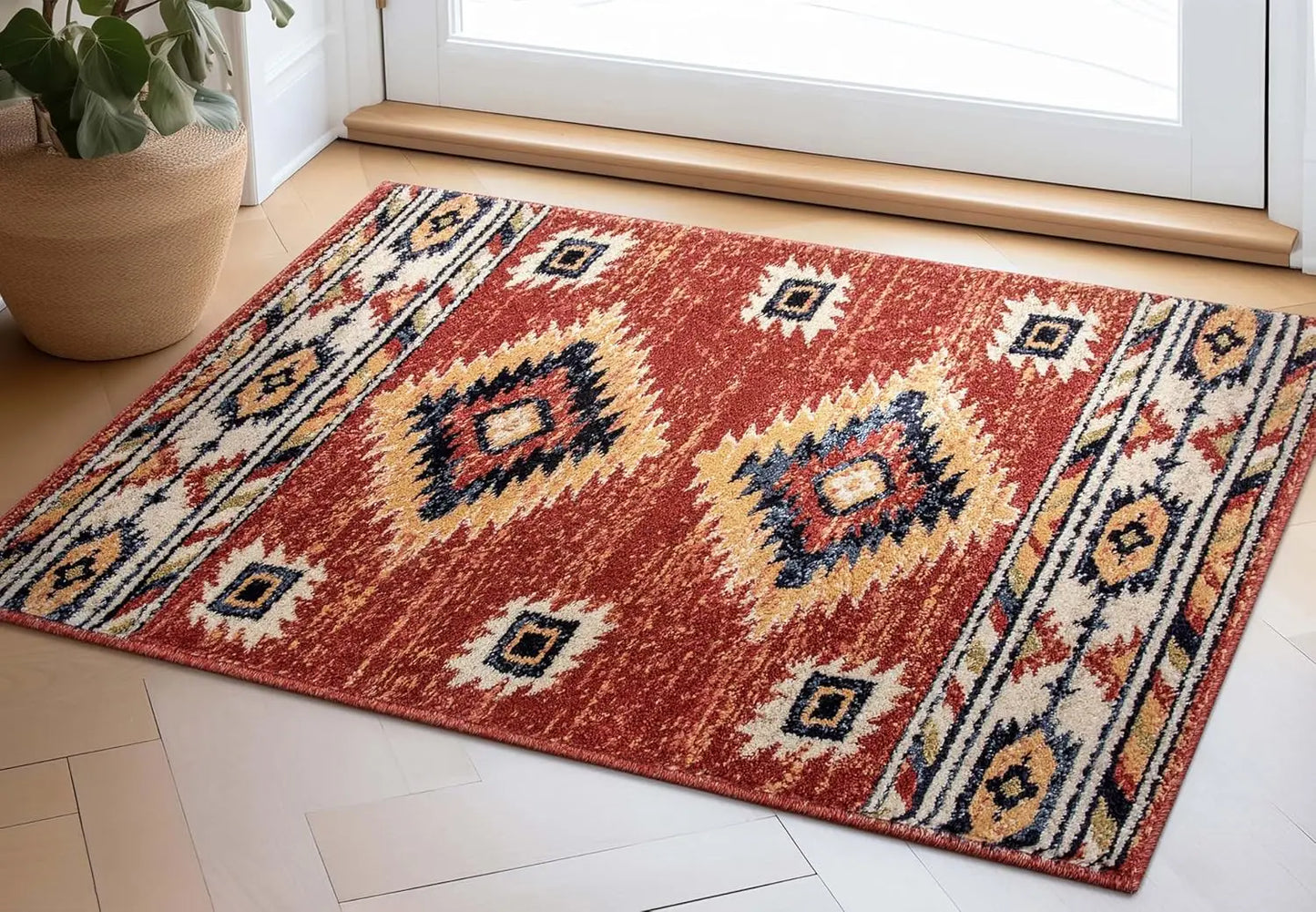 Well Woven Tulsa Lea Traditional Southwestern Runner Rug
