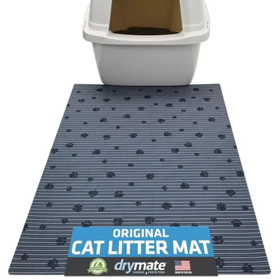 Cat Litter Box Mat Trapping Waterproof Absorbent Machine Washable