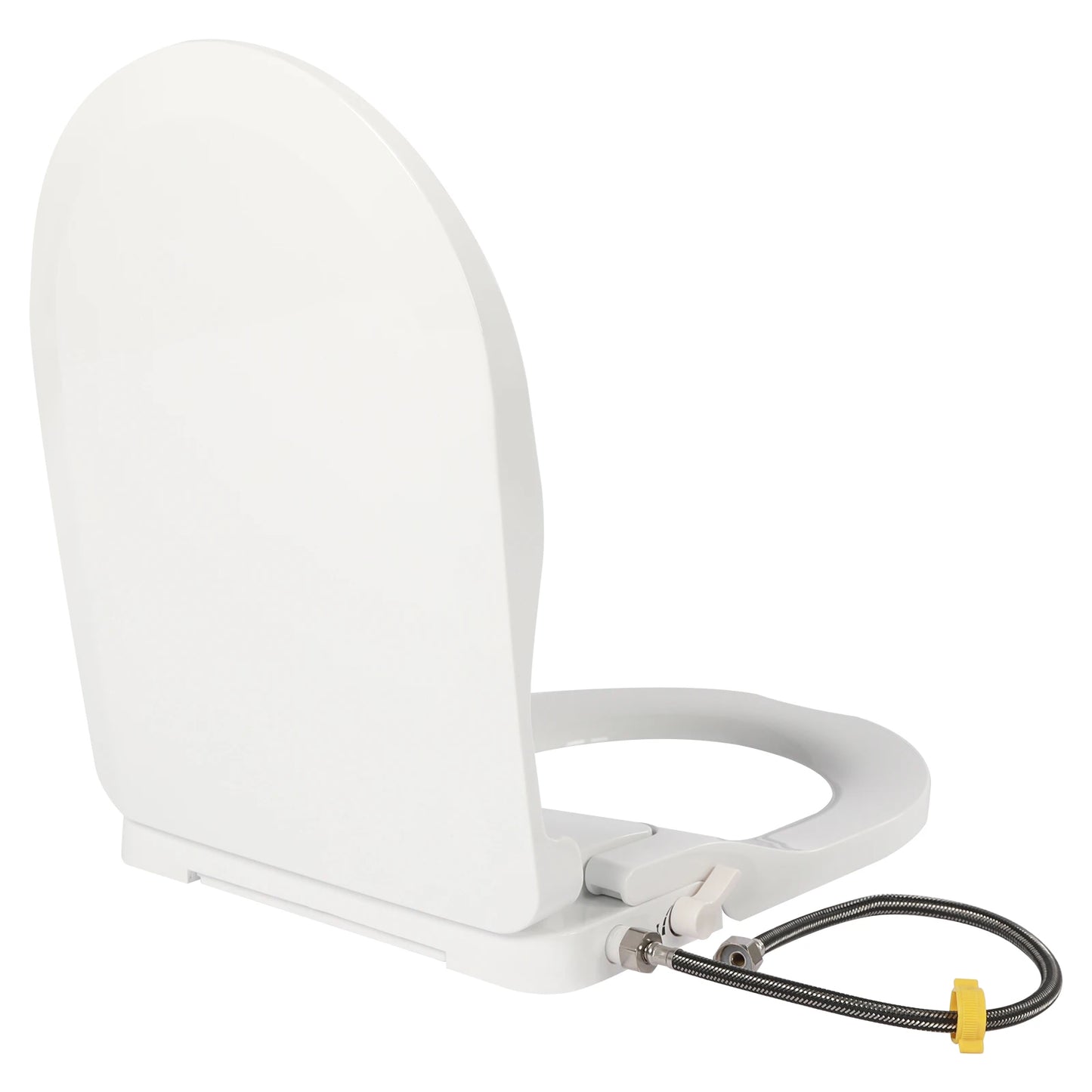 Non Electric Bidet Toilet Seat With Dual Nozzles Elongated