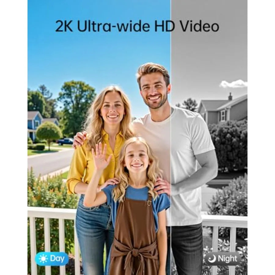 Smart Video Door Lock With 2K Camera And Fingerprint