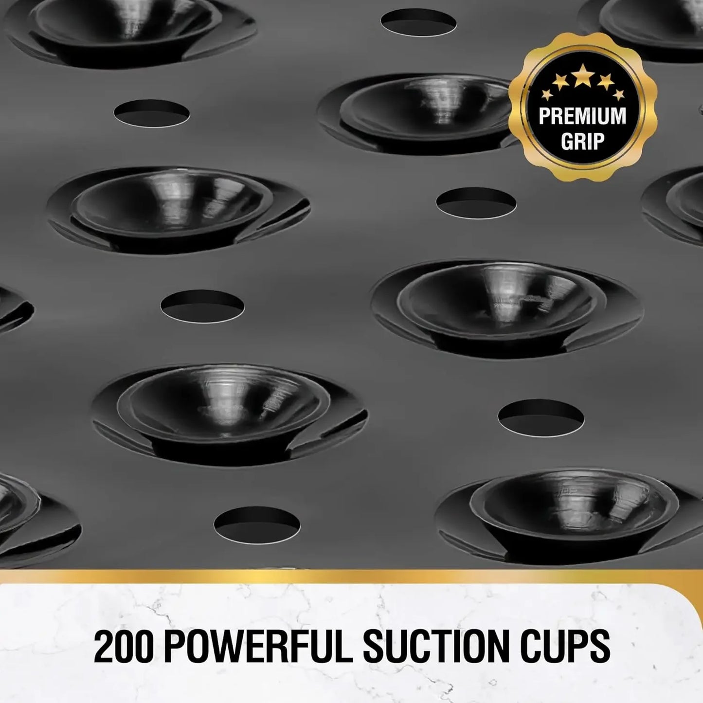 Extra Long Bathtub Mat Non Slip With Suction Cups Holes