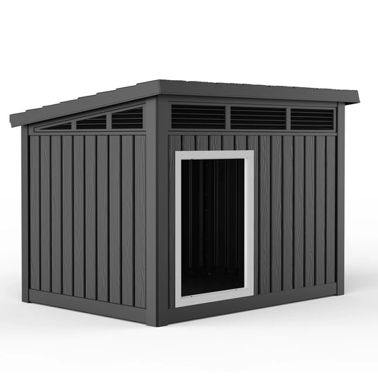 Resin Dog House Hydraulic Rod Kennel Waterproof Outdoor