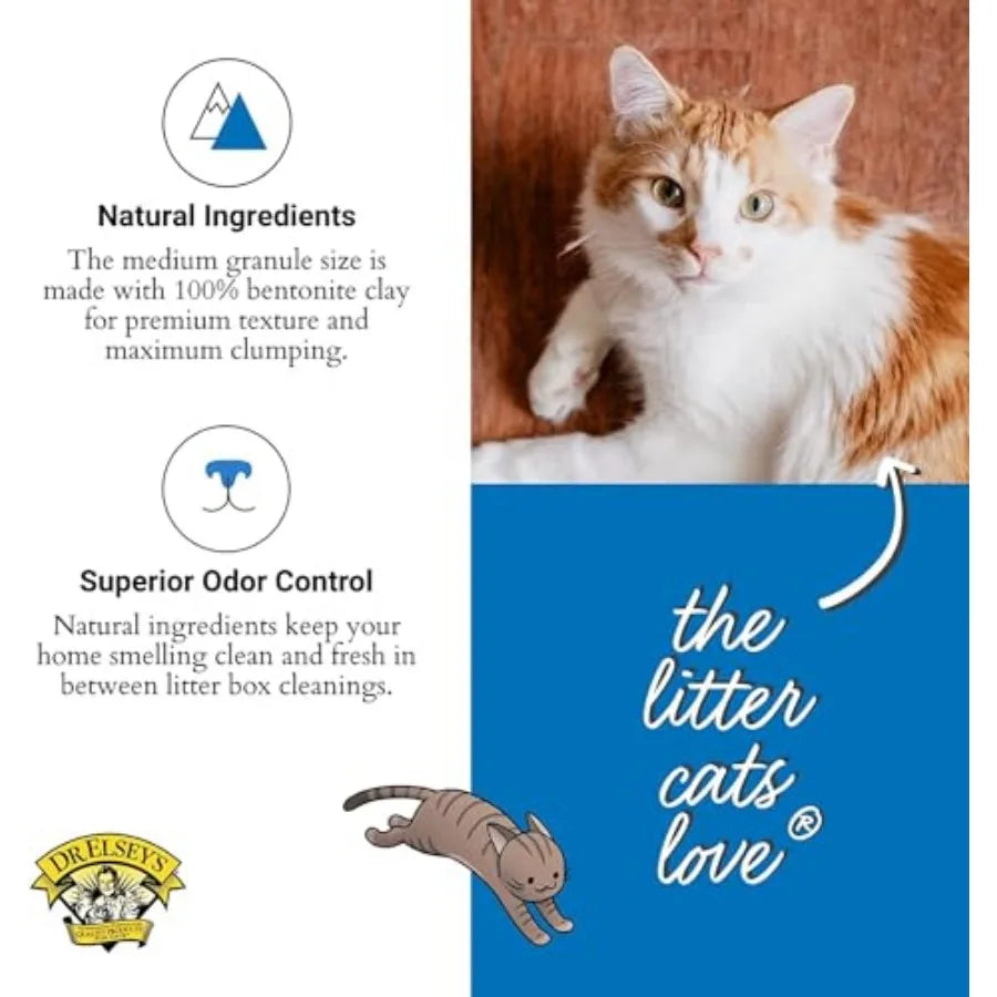Ultra UnScented Clumping Clay Cat Litter For Homes