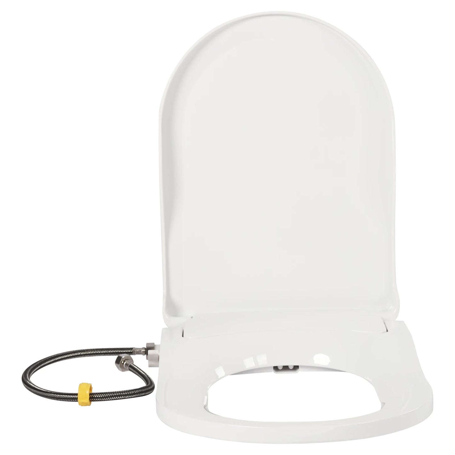 Non Electric Bidet Toilet Seat With Dual Nozzles Elongated