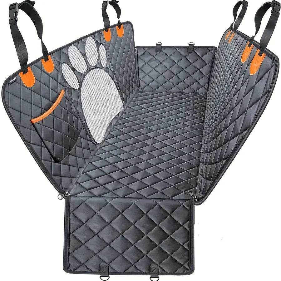 Dog Car Seat Cover Hammock Non Slip 600D Heavy Duty