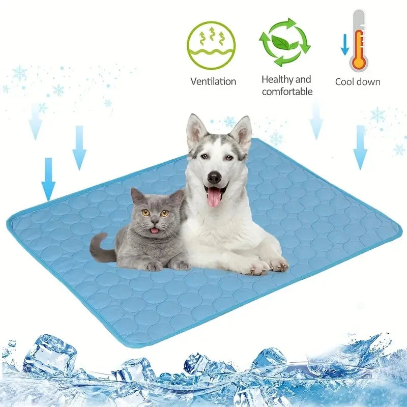 Dog Cooling Mat Self Cooling Pad For Large Active Dogs