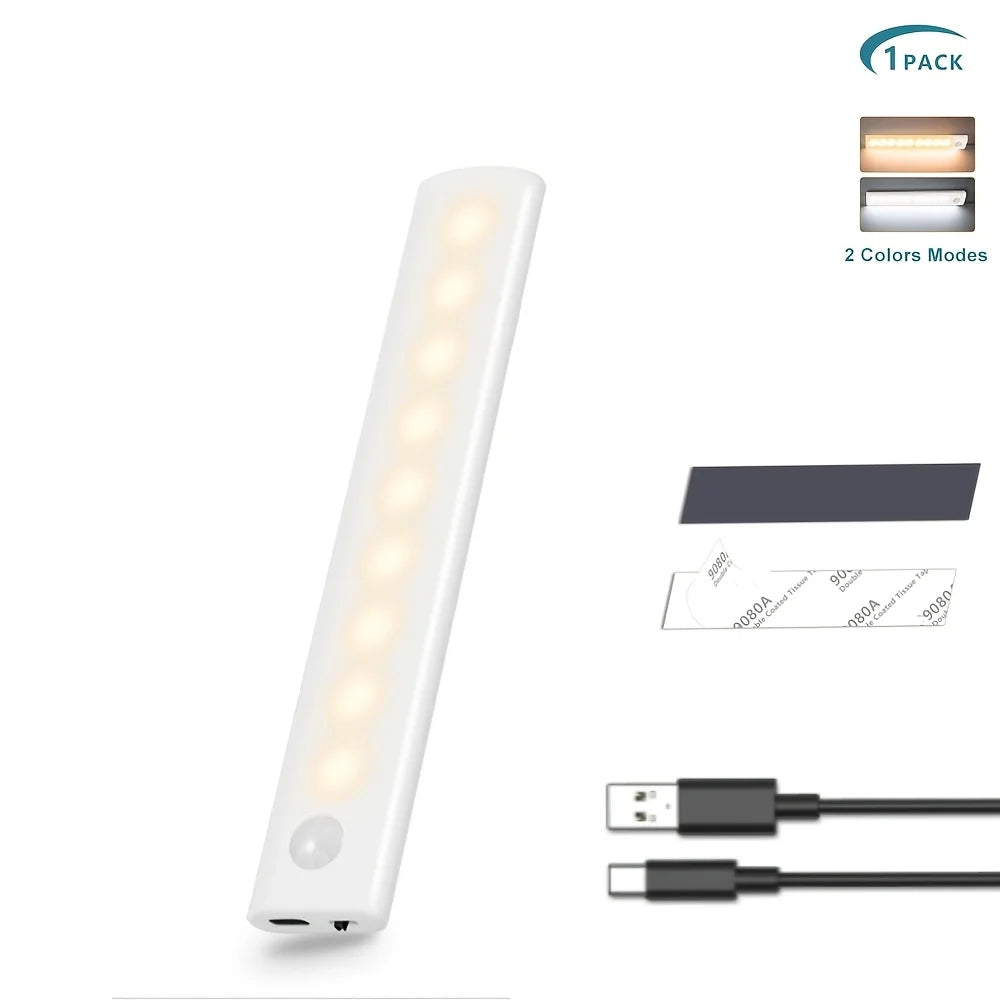 Rechargeable Motion Sensor Under Cabinet Lights For Kitchen
