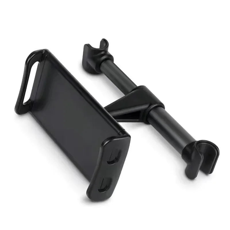 Telescopic Car Headrest Phone Tablet Holder 360 Degree Rotation