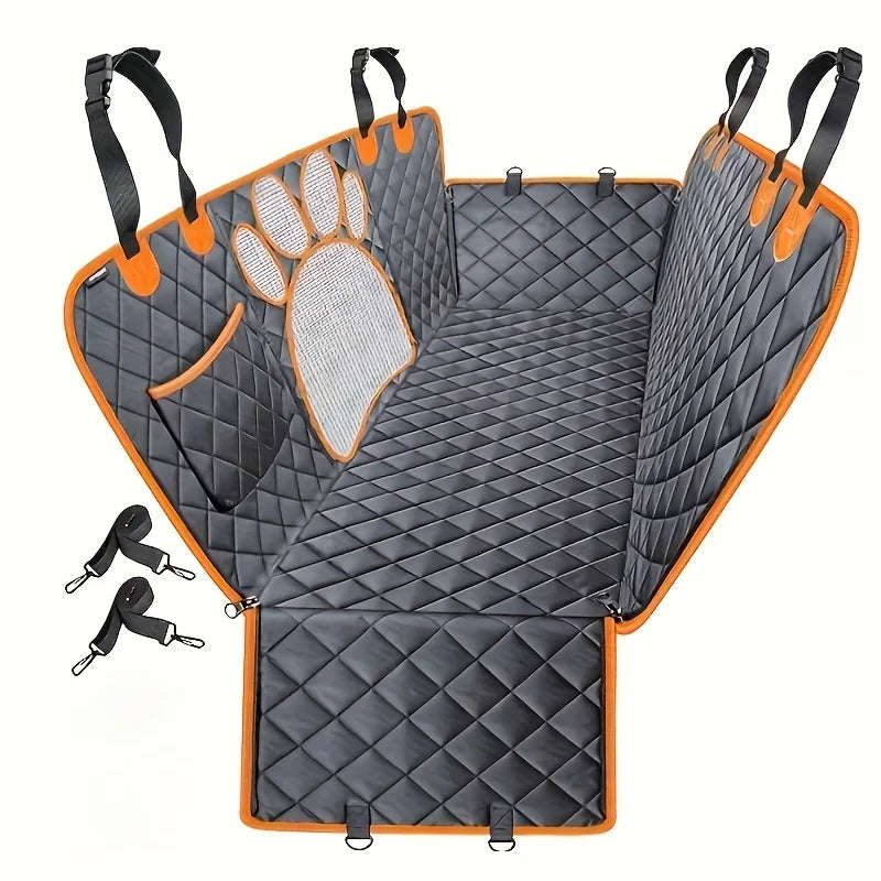 Dog Car Seat Cover Hammock Non Slip 600D Heavy Duty