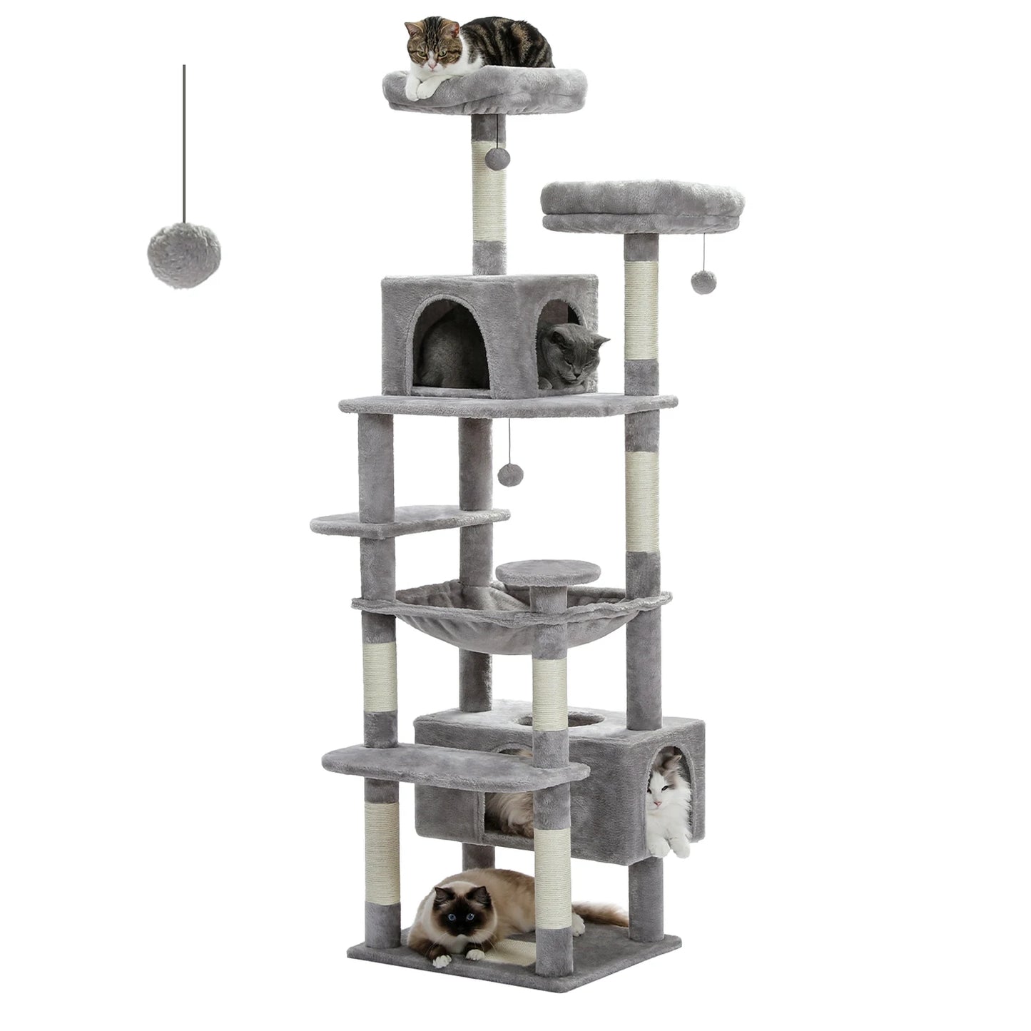 PAWZ Road Cat Tree And Tower With Scratching Posts Perches