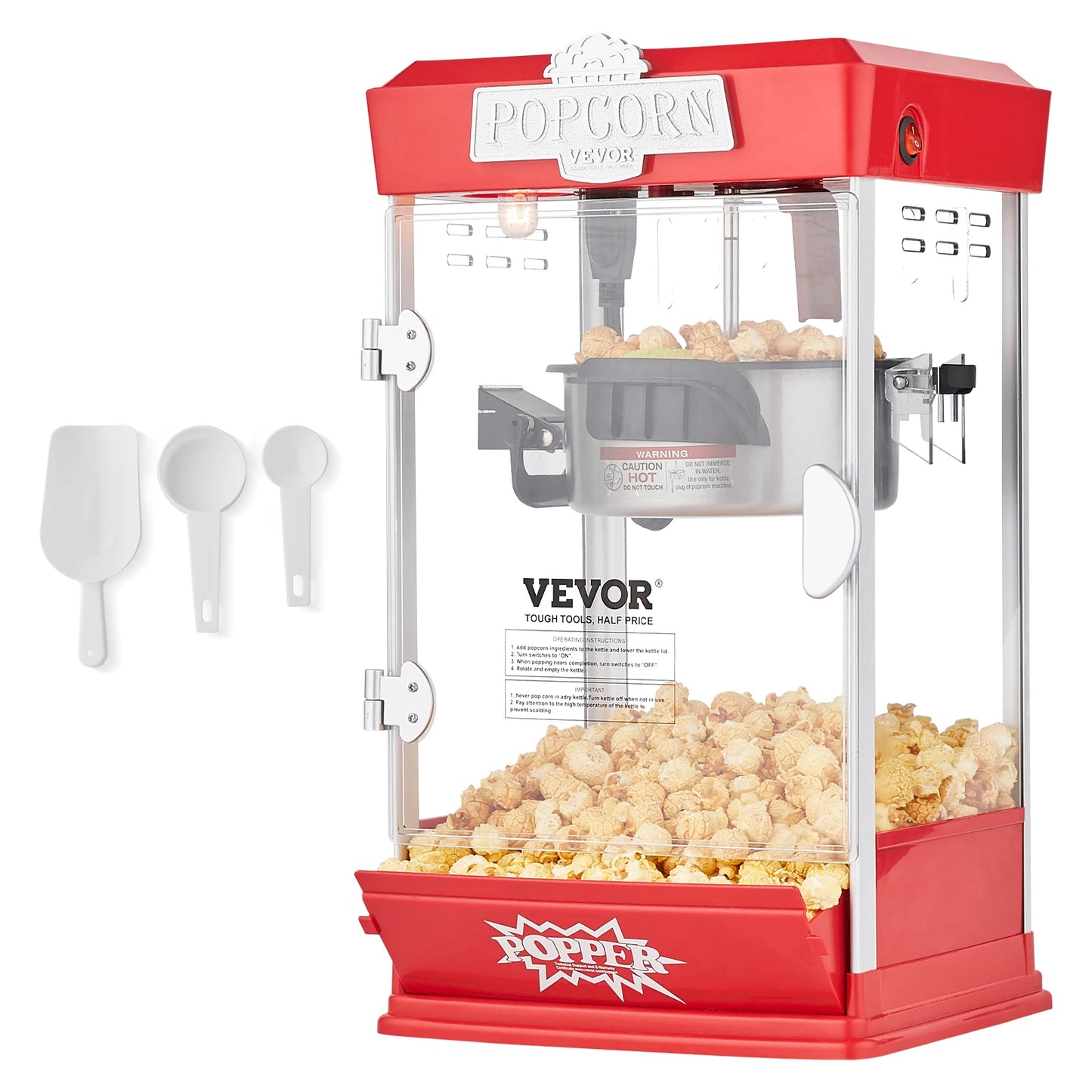 SucceBuy Popcorn Maker Commercial Countertop Machine
