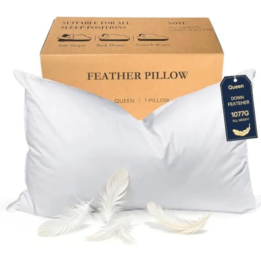 Goose Down Pillow Hotel Collection Medium Firm Support