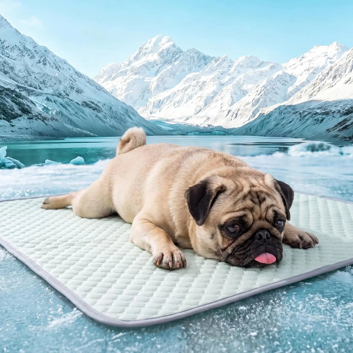 Dog Cooling Mat No Gel Pad for Small Dogs and Cats
