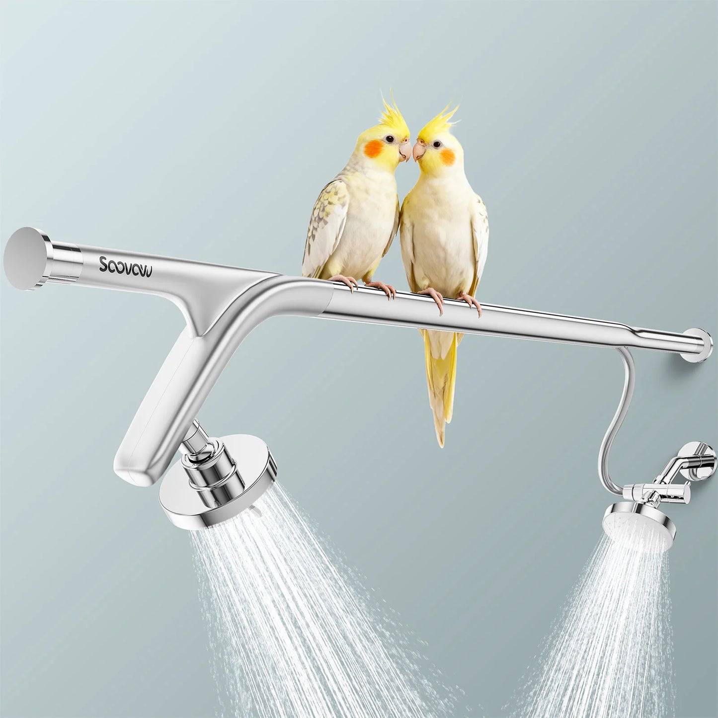 Tandem Shower Head For Couples Dual Shower System Now