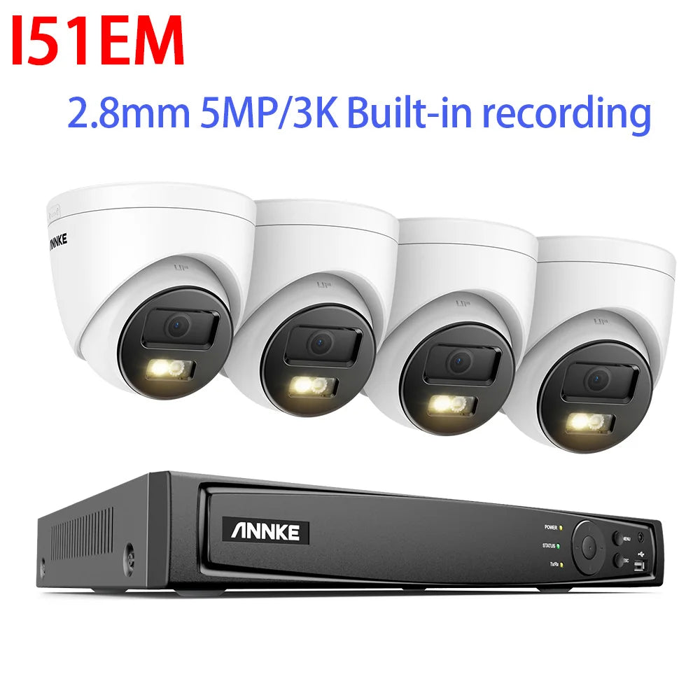 ANNKE 4K Ultra HD POE NVR CCTV Surveillance System 8Channel