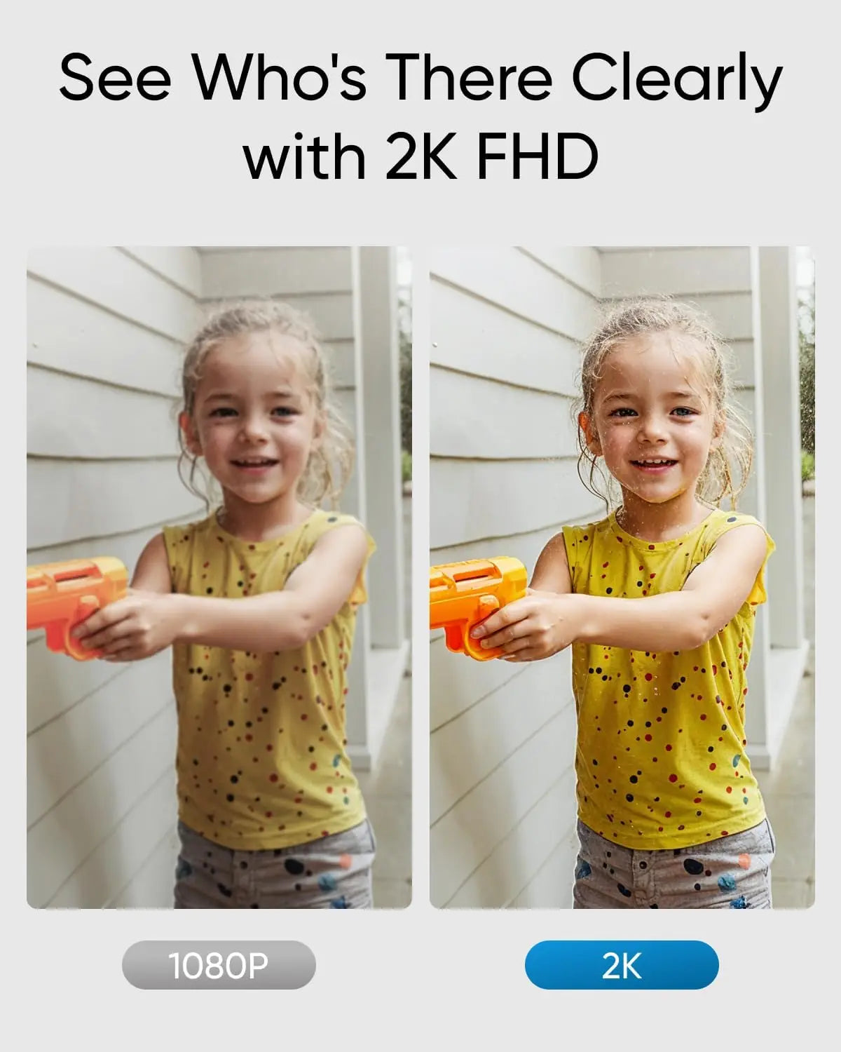 Eufy Security Video Doorbell C31 2K FHD Battery or Wired