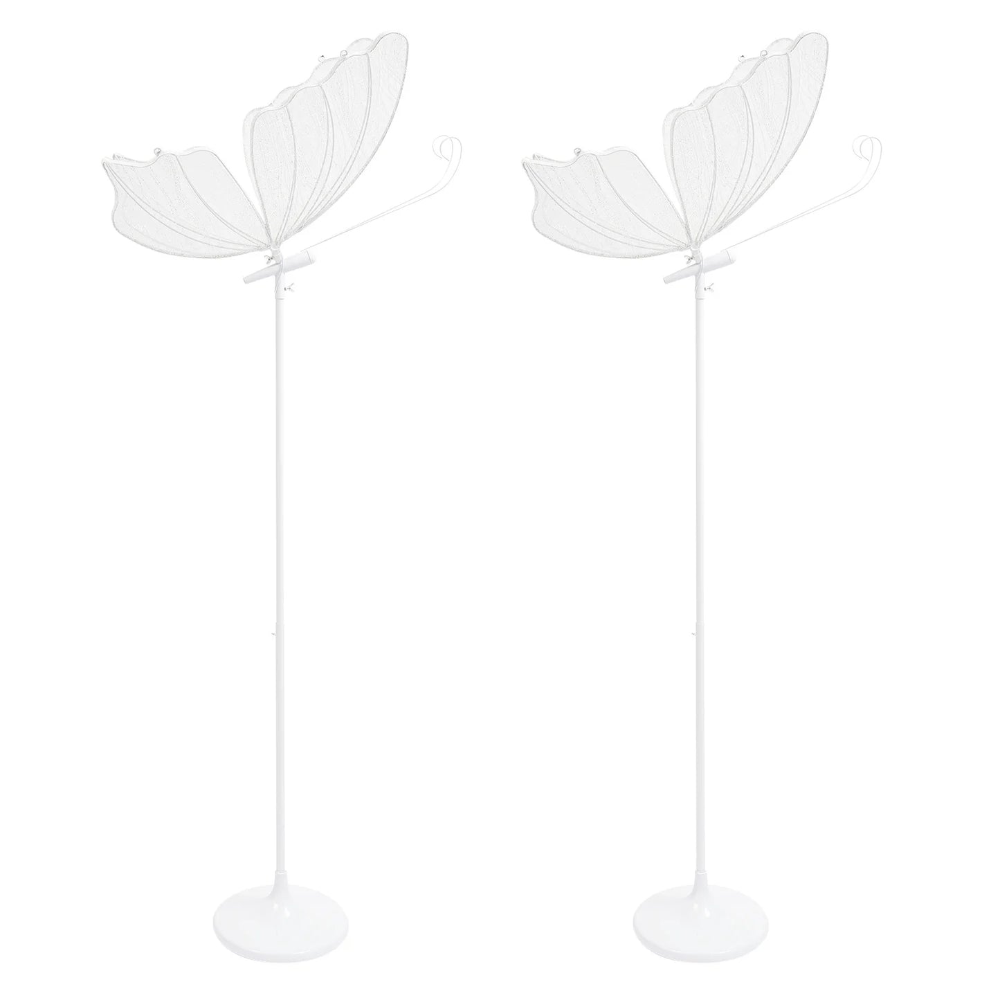 Romantic Butterfly Floor Lamp 48W LED Decor Lights For Home