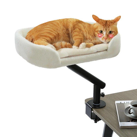PAWZ Road Cat Desk Bed 360° Rotatable Stand Indoor Cats