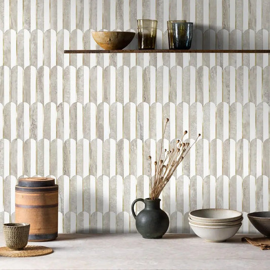 Peel and Stick Backsplash Tile Seamless PVC Self-Adhesive