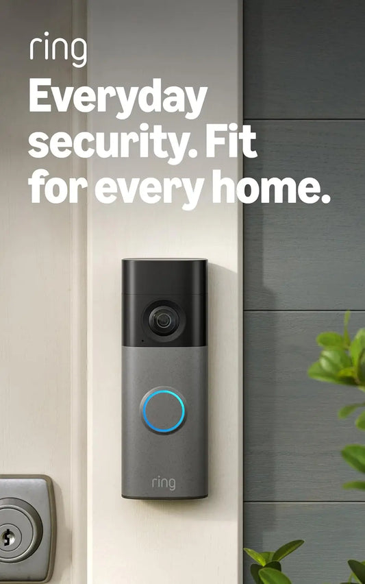 Ring Battery Doorbell Gen 2 Retinal 2K 6x Zoom Security