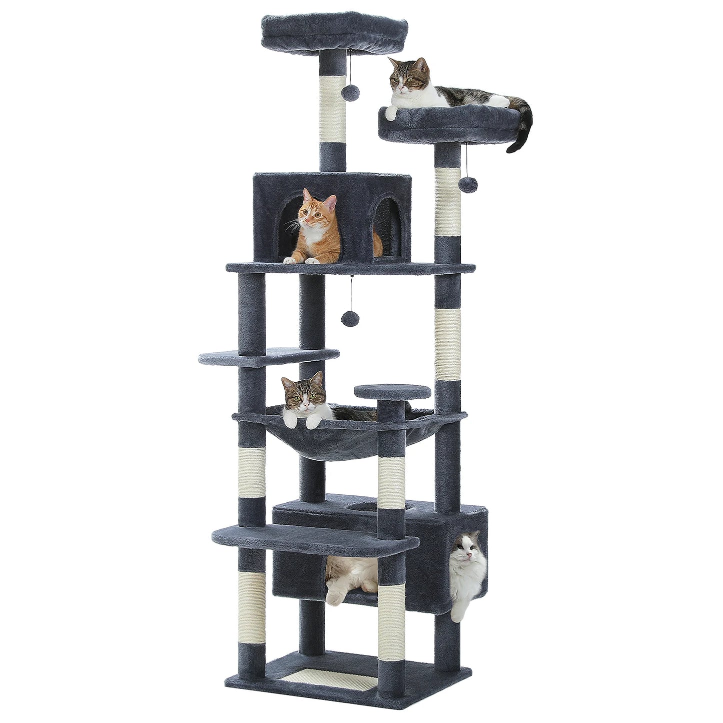 PAWZ Road Cat Tree And Tower With Scratching Posts Perches