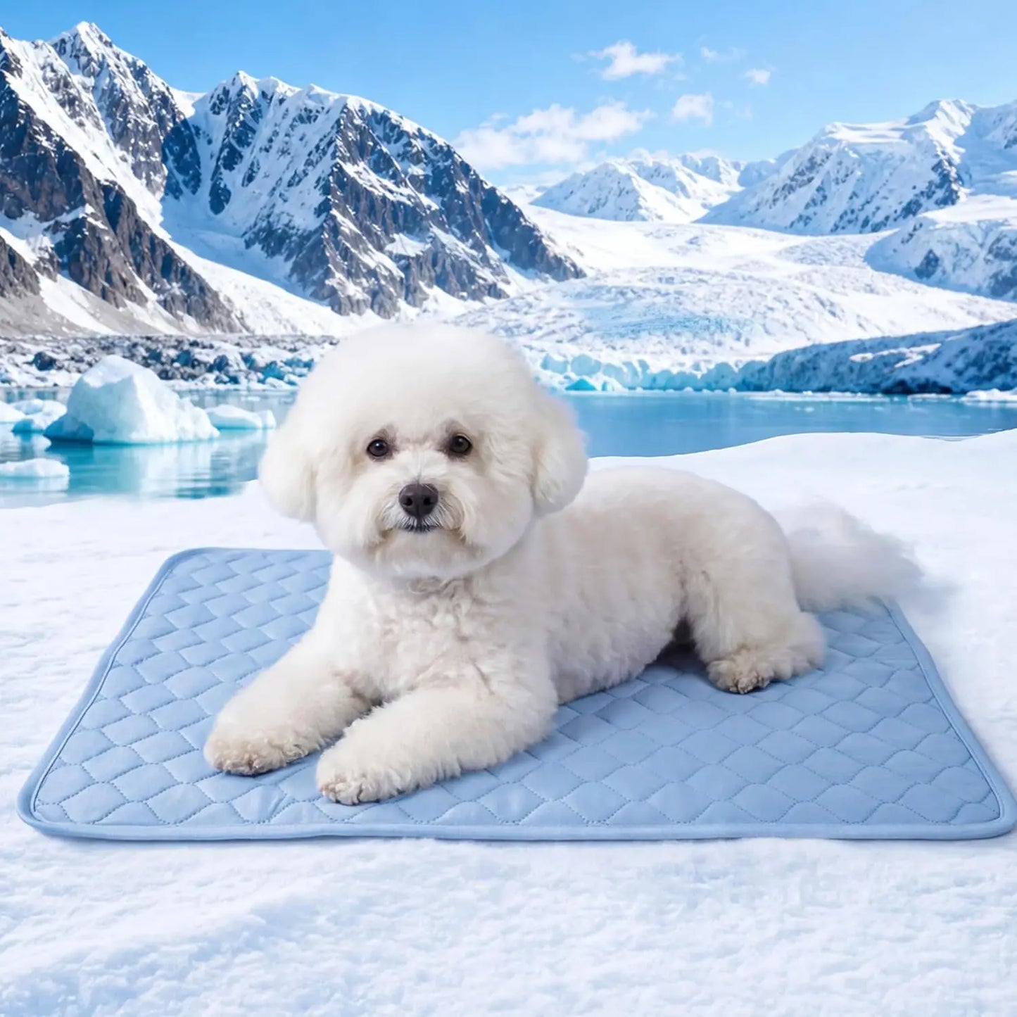 Dog Cooling Mat No Gel Pad for Small Dogs and Cats