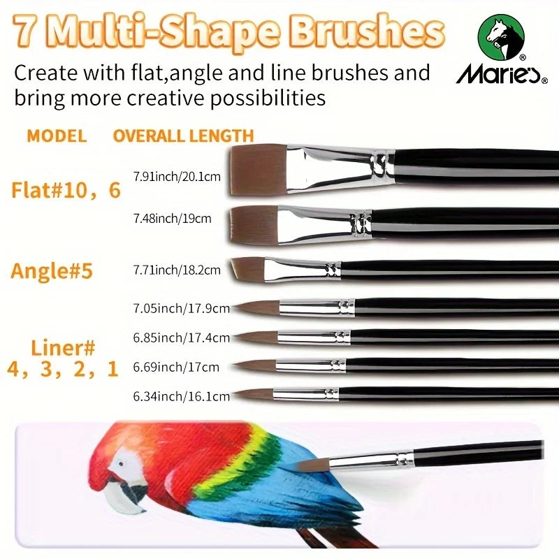Marie's 31-Piece Oil Paint Set for Artists with Professional Pigments