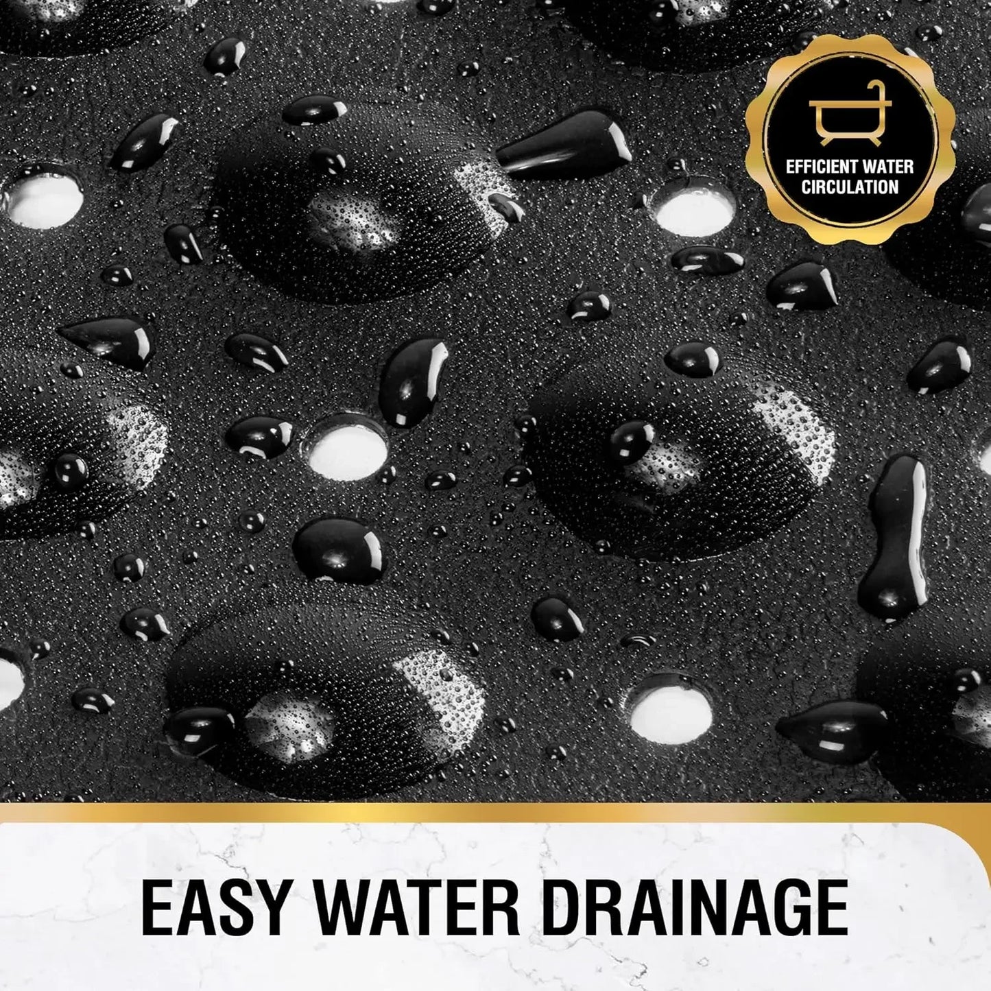 Extra Long Bathtub Mat Non Slip With Suction Cups Holes