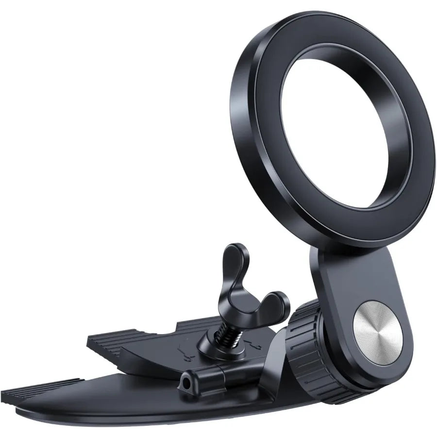 Magnetic CD Phone Holder For Car With MagSafe Alignment