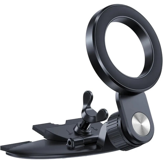 Magnetic CD Phone Holder For Car With MagSafe Alignment