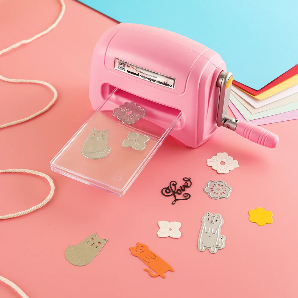 Mini Die Cutting Embossing Machine For Scrapbooking Crafts