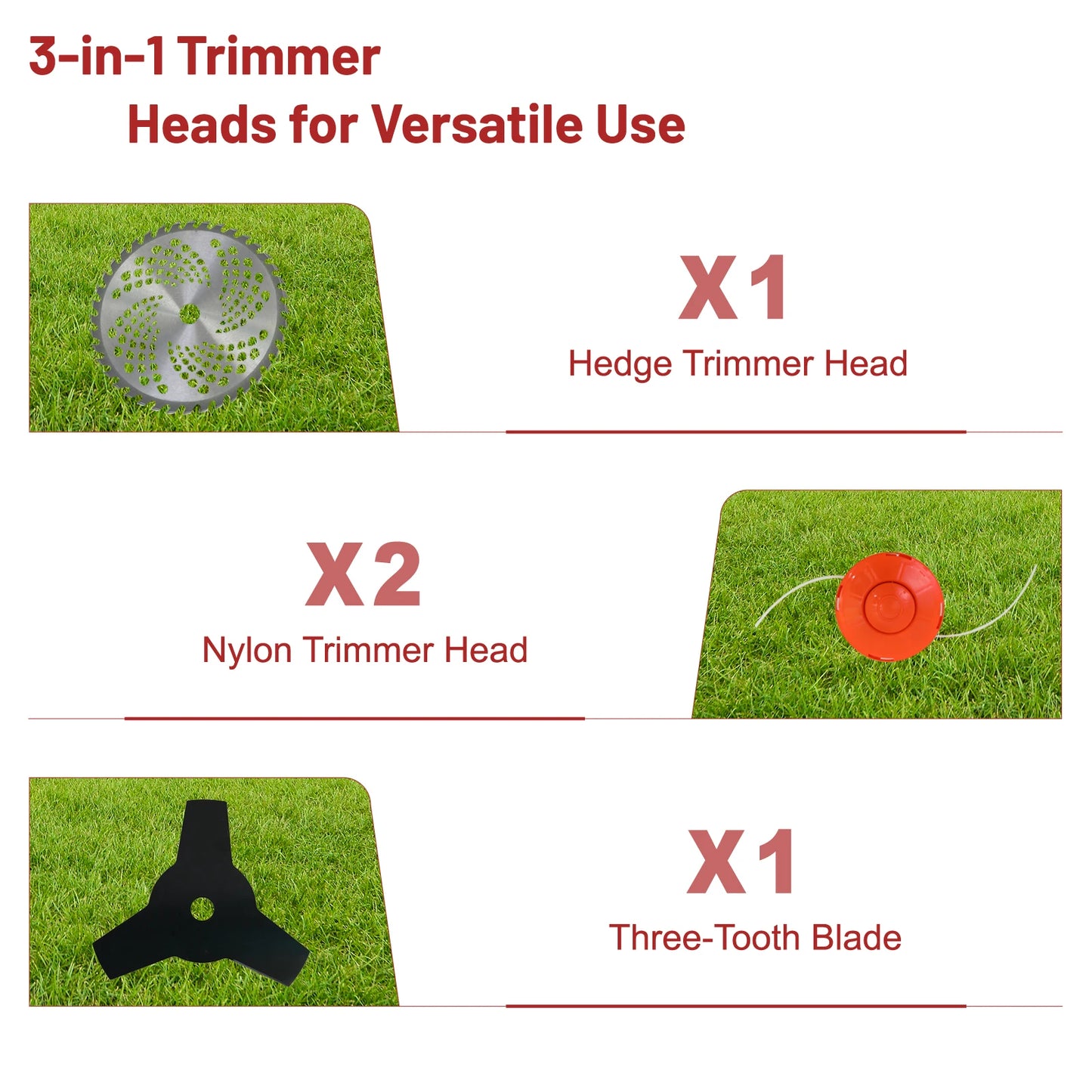 52cc 2 Stroke Gas Powered Weed Eater With Straight Shaft