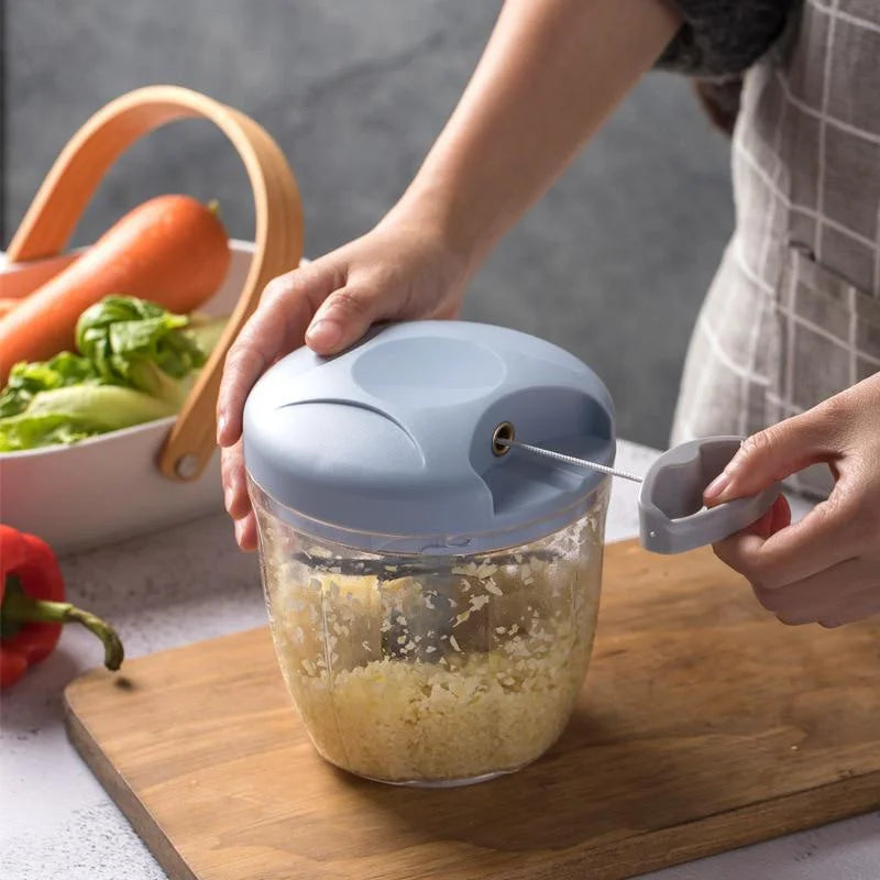 Manual Meat Mincer Garlic Press And Vegetable Cutter