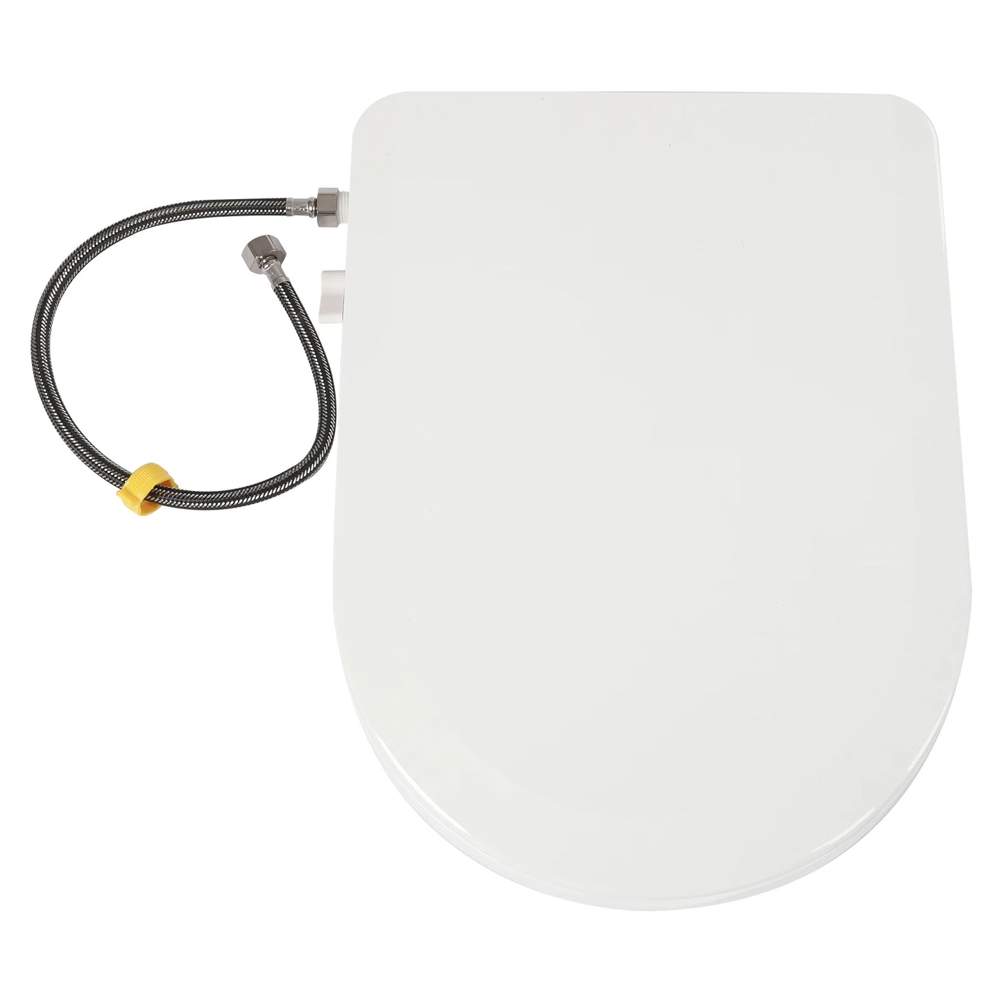 Non Electric Bidet Toilet Seat With Dual Nozzles Elongated