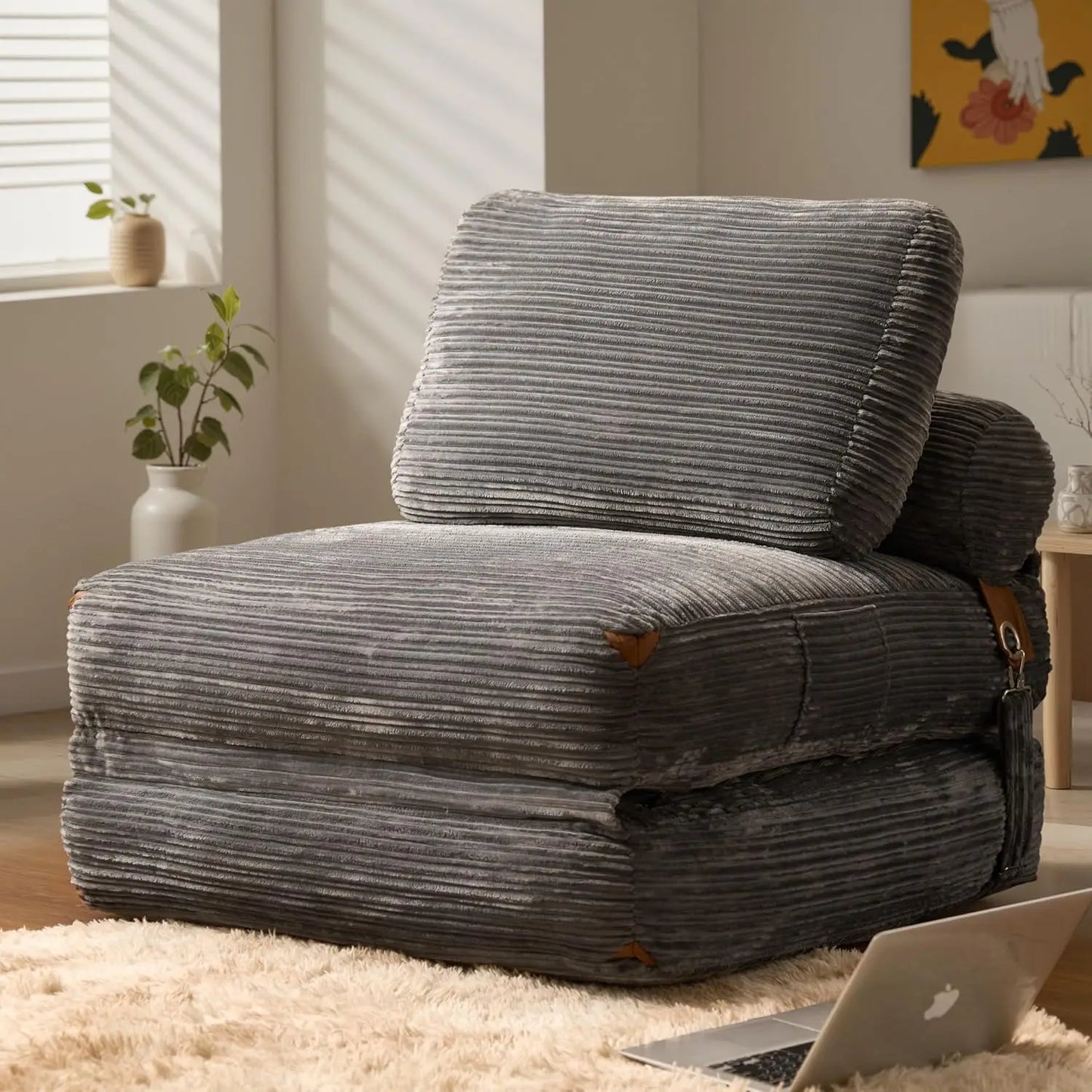 Foldable Sofa Bed Fold Out Lounger Chair for Living Room