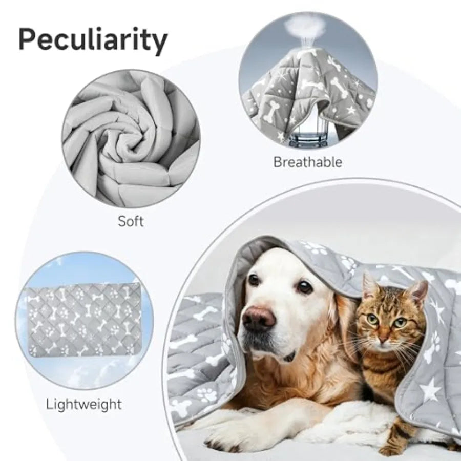 Pet Cooling Mat For Cats And Dogs, Lightweight Outdoor Pad