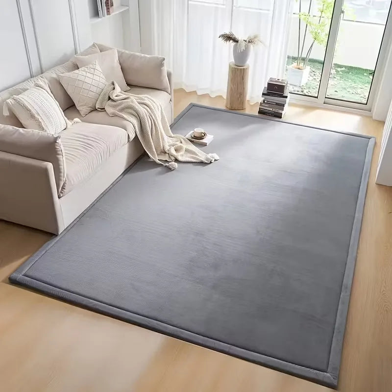Velvet Anti Slip Tufted Carpet For Living Room And Bedroom