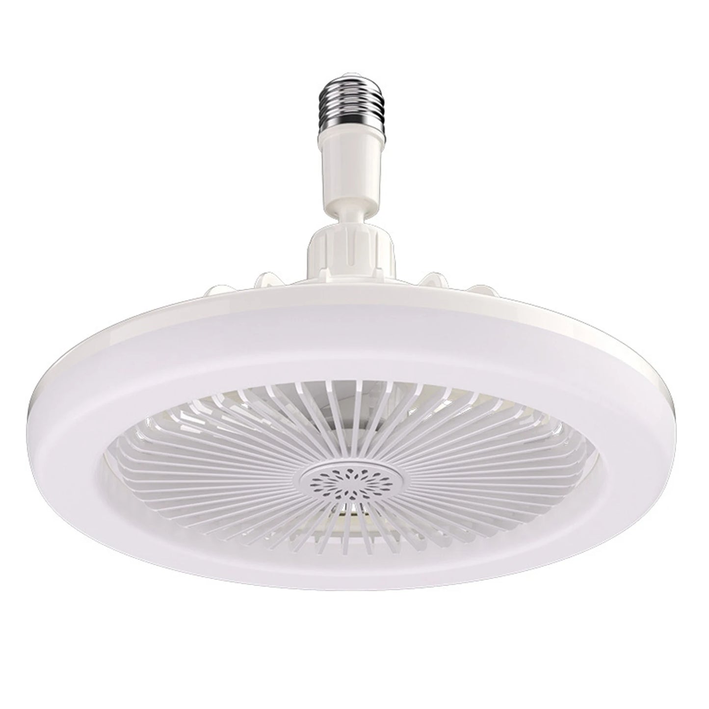 ALLOET LED Fan Lamp E27 With Remote Control Ceiling Light