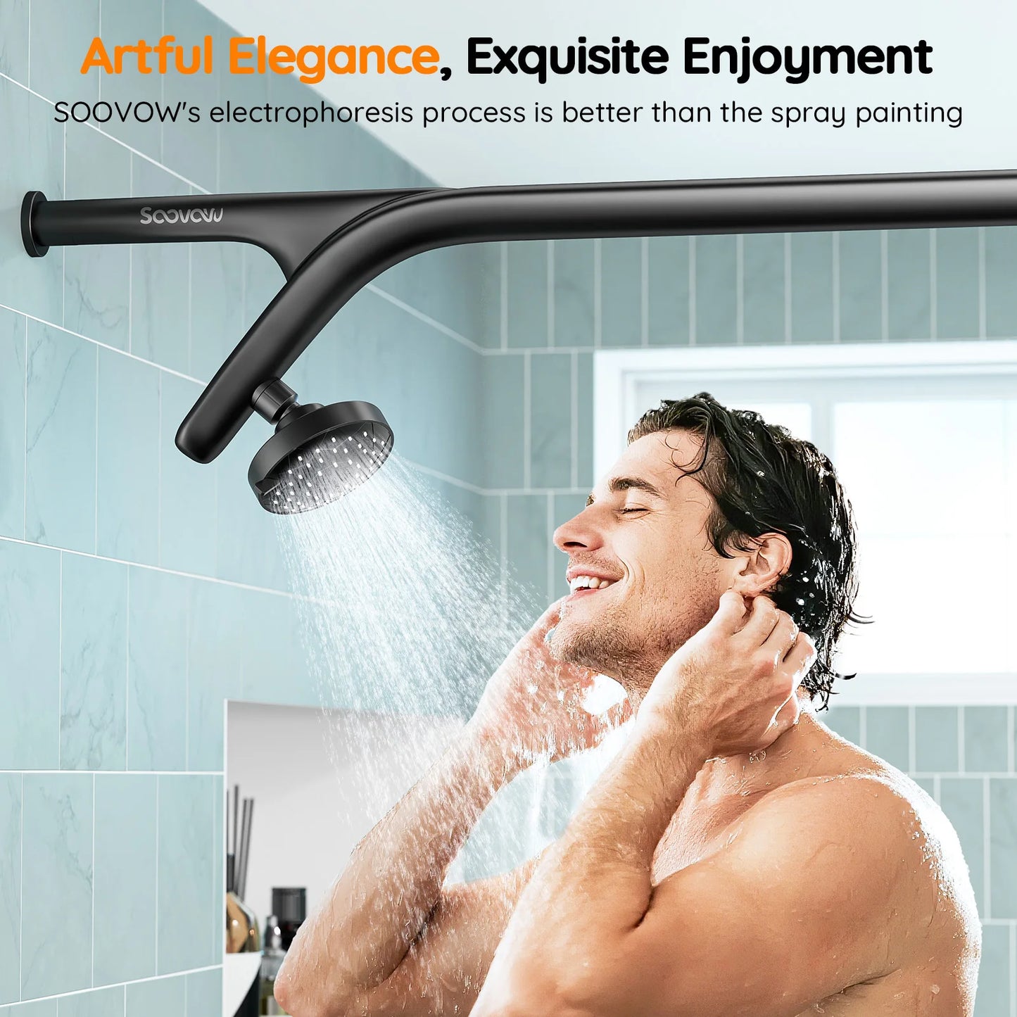 Tandem Shower Head For Couples Dual Shower System Now