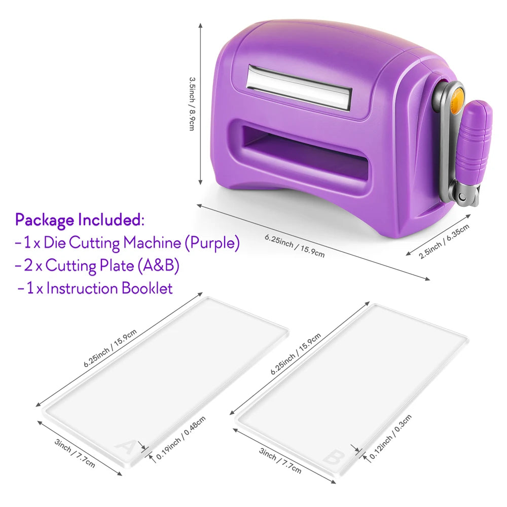 Mini Die Cutting Embossing Machine For Scrapbooking Crafts