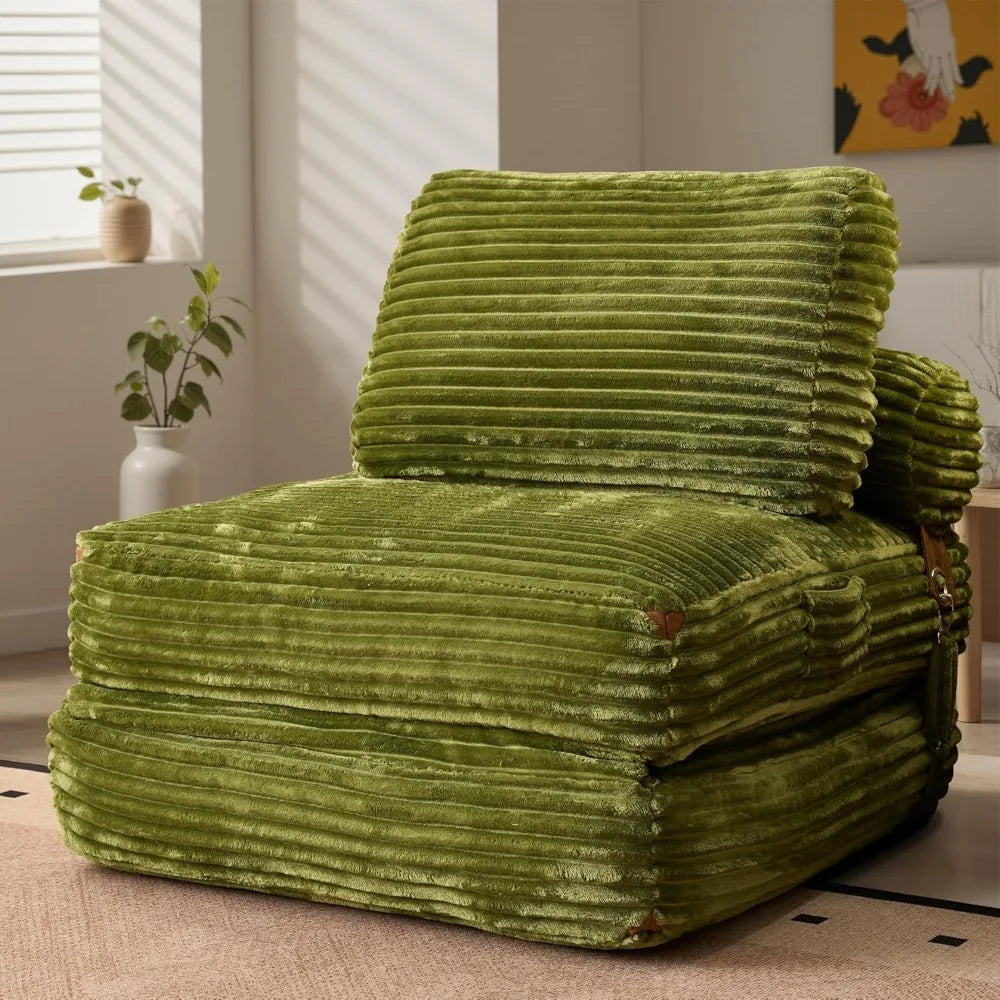 Foldable Sofa Bed Fold Out Lounger Chair for Living Room